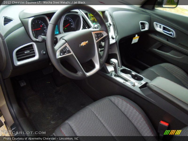 Mocha Steel Metallic / Jet Black 2012 Chevrolet Equinox LT
