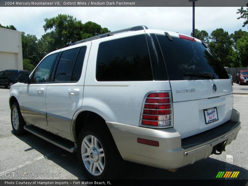 Oxford White / Medium Dark Parchment 2004 Mercury Mountaineer V8