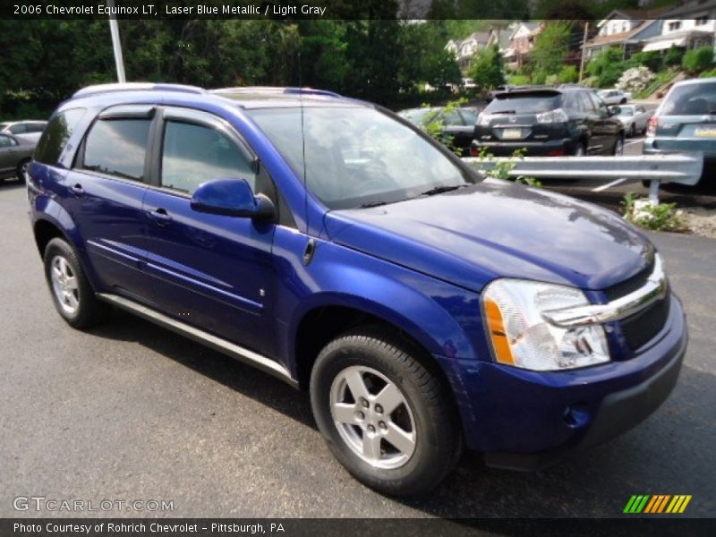 Laser Blue Metallic / Light Gray 2006 Chevrolet Equinox LT