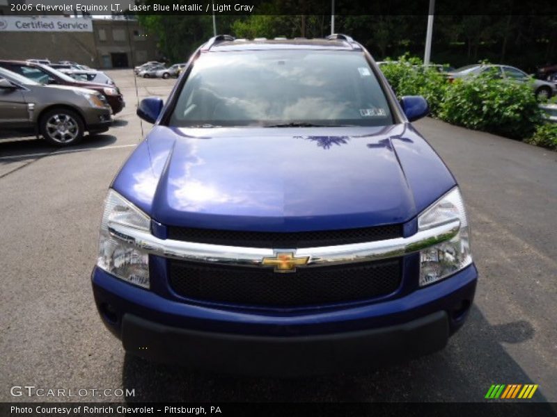 Laser Blue Metallic / Light Gray 2006 Chevrolet Equinox LT
