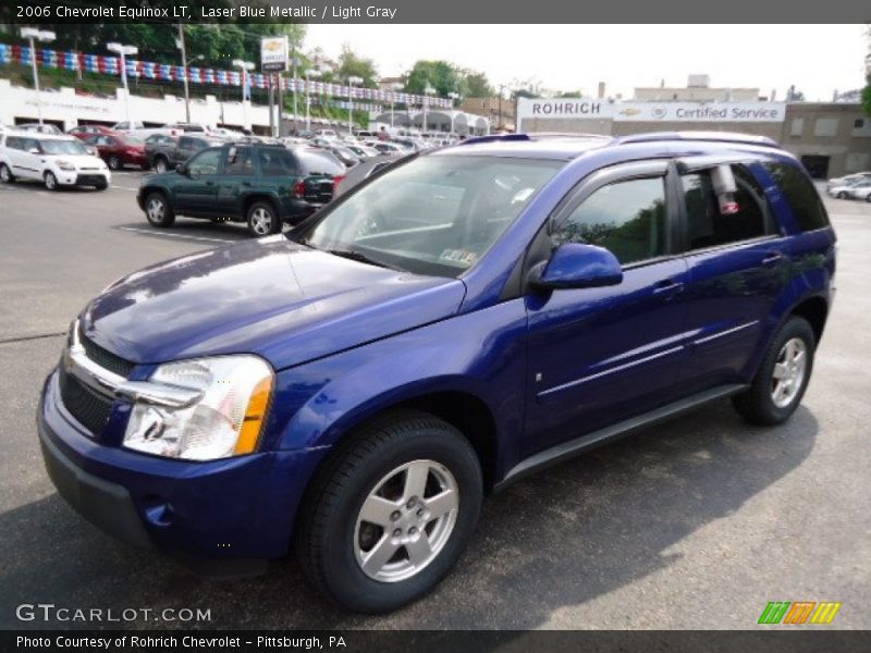 Laser Blue Metallic / Light Gray 2006 Chevrolet Equinox LT