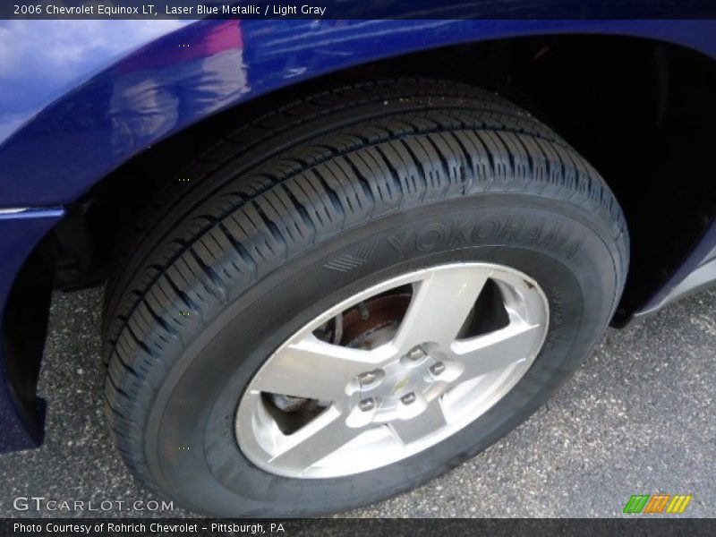 Laser Blue Metallic / Light Gray 2006 Chevrolet Equinox LT