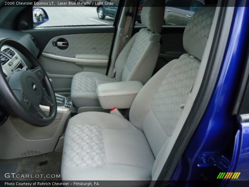 Laser Blue Metallic / Light Gray 2006 Chevrolet Equinox LT