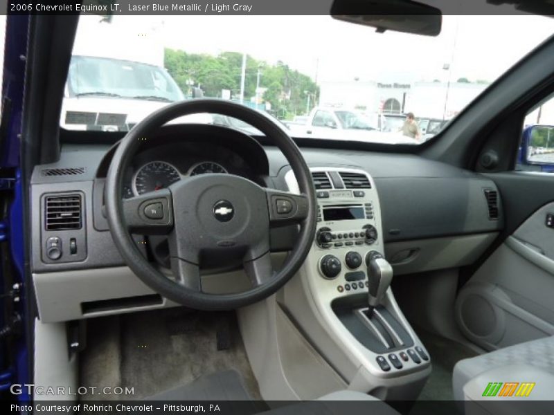 Laser Blue Metallic / Light Gray 2006 Chevrolet Equinox LT