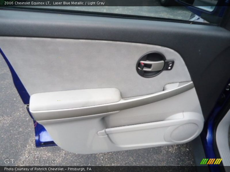 Laser Blue Metallic / Light Gray 2006 Chevrolet Equinox LT