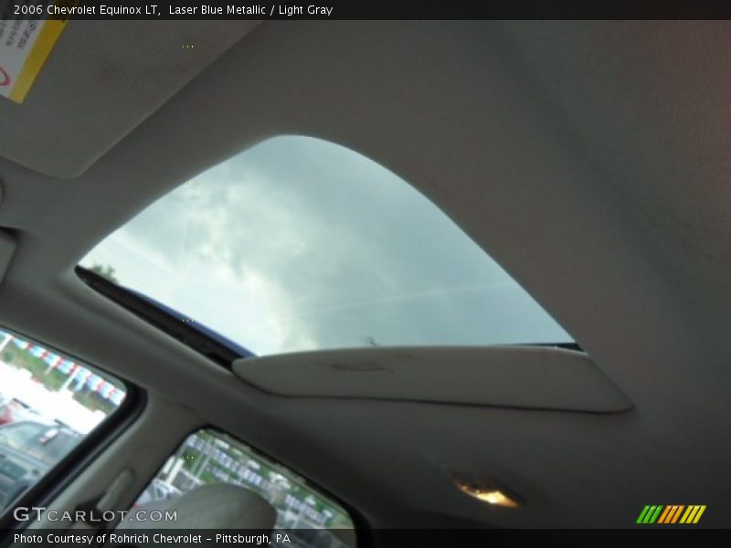 Laser Blue Metallic / Light Gray 2006 Chevrolet Equinox LT