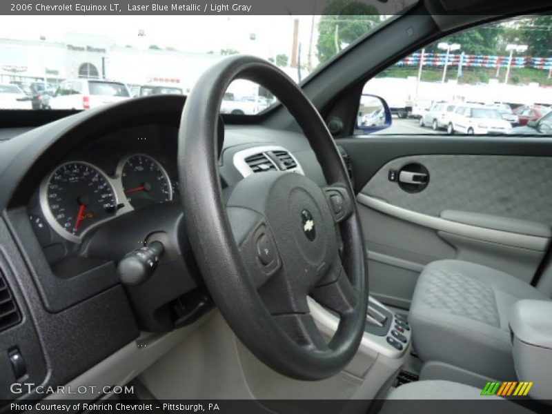 Laser Blue Metallic / Light Gray 2006 Chevrolet Equinox LT
