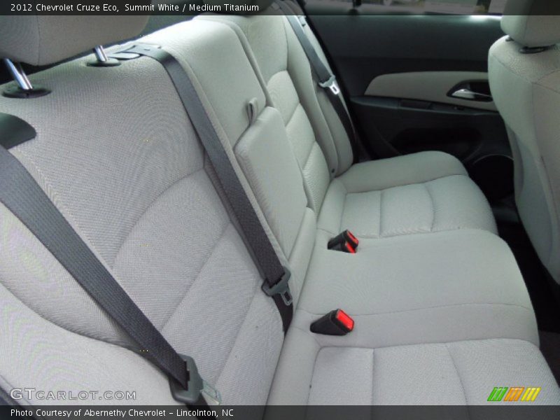 Summit White / Medium Titanium 2012 Chevrolet Cruze Eco