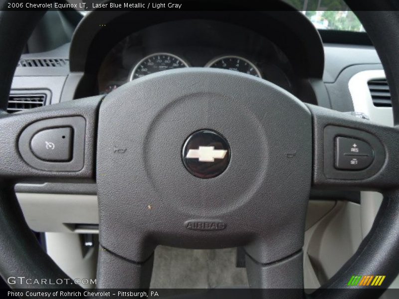 Laser Blue Metallic / Light Gray 2006 Chevrolet Equinox LT
