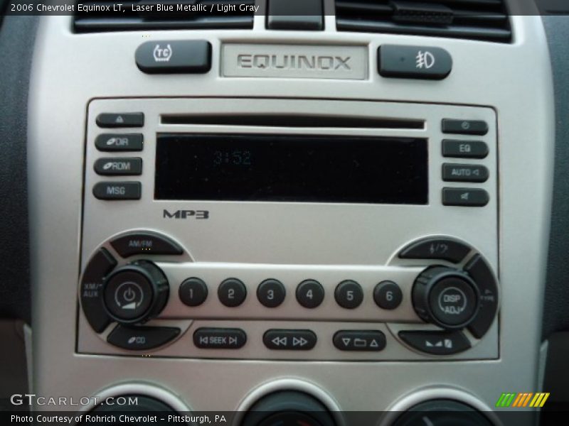 Laser Blue Metallic / Light Gray 2006 Chevrolet Equinox LT