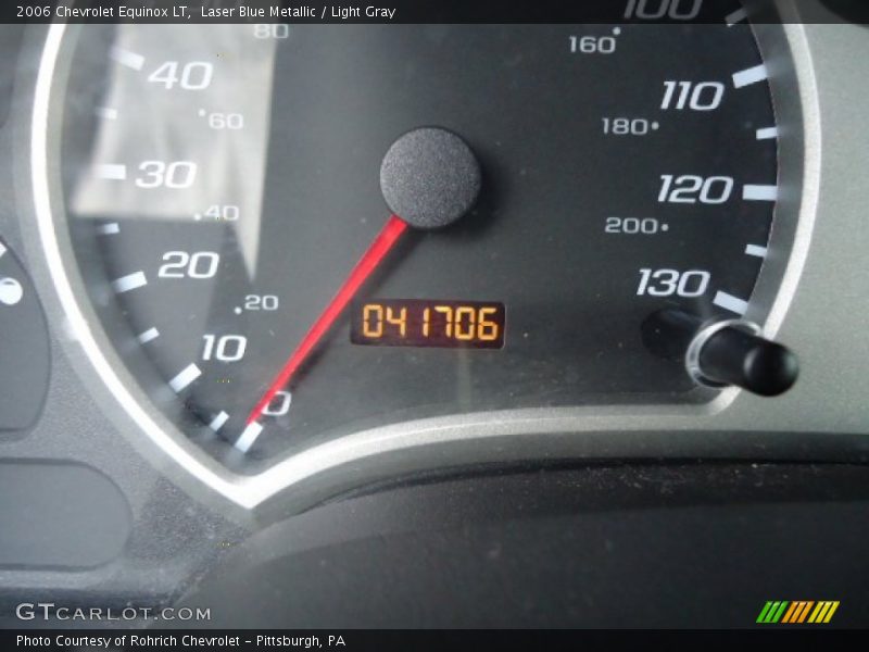 Laser Blue Metallic / Light Gray 2006 Chevrolet Equinox LT