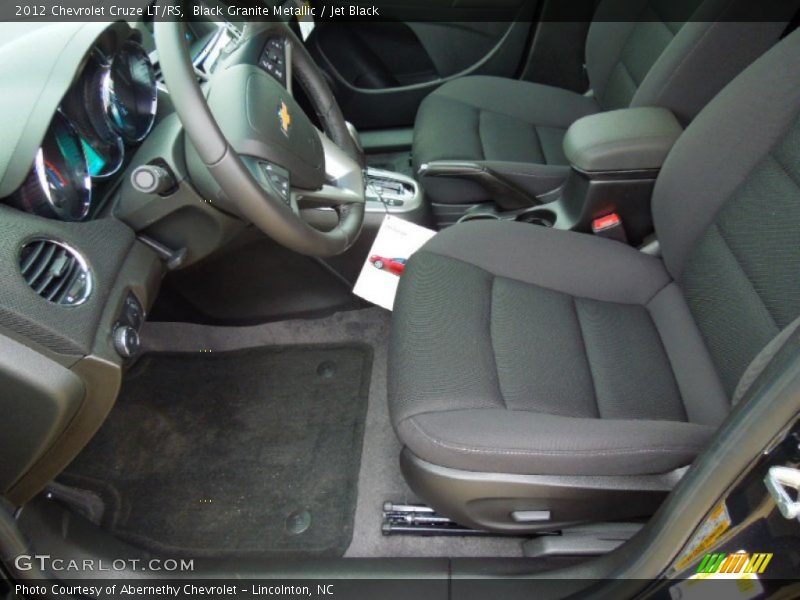 Black Granite Metallic / Jet Black 2012 Chevrolet Cruze LT/RS