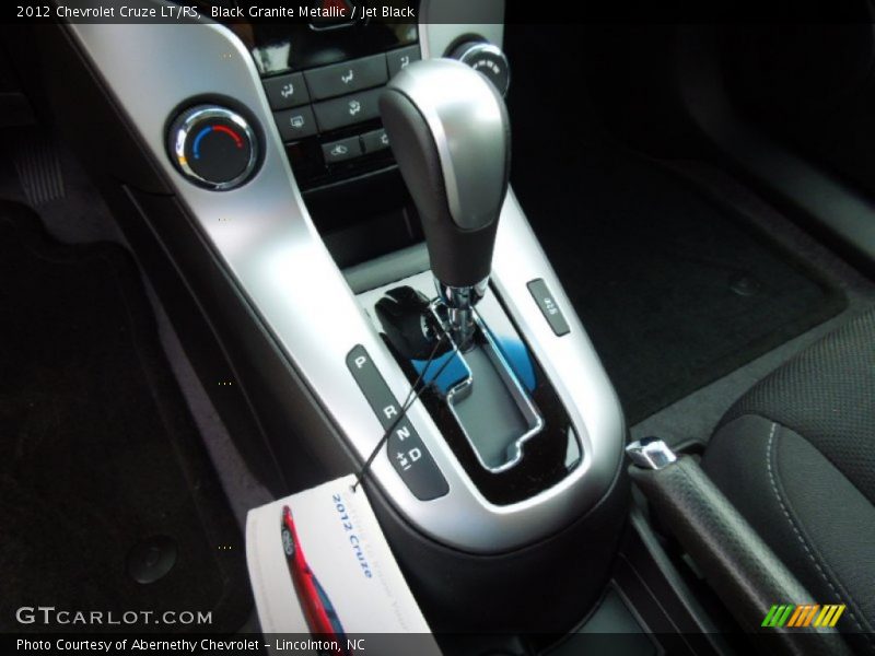 Black Granite Metallic / Jet Black 2012 Chevrolet Cruze LT/RS