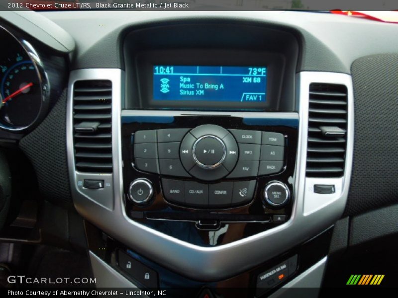 Black Granite Metallic / Jet Black 2012 Chevrolet Cruze LT/RS