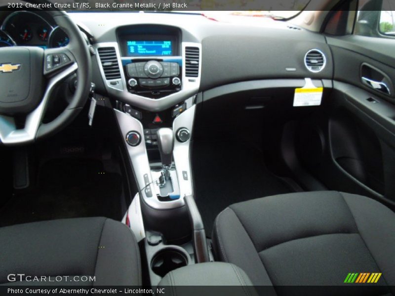 Black Granite Metallic / Jet Black 2012 Chevrolet Cruze LT/RS