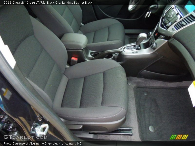 Black Granite Metallic / Jet Black 2012 Chevrolet Cruze LT/RS
