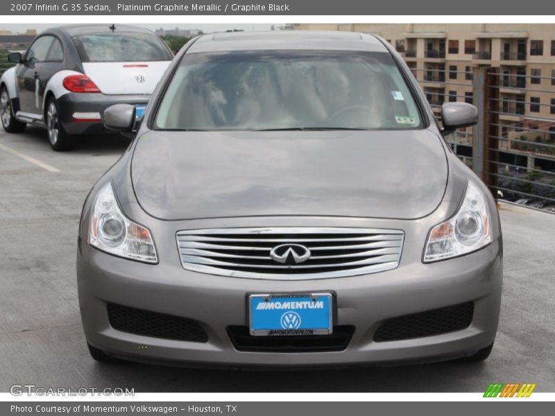 Platinum Graphite Metallic / Graphite Black 2007 Infiniti G 35 Sedan