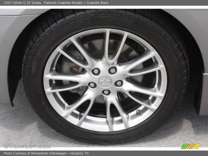 Platinum Graphite Metallic / Graphite Black 2007 Infiniti G 35 Sedan