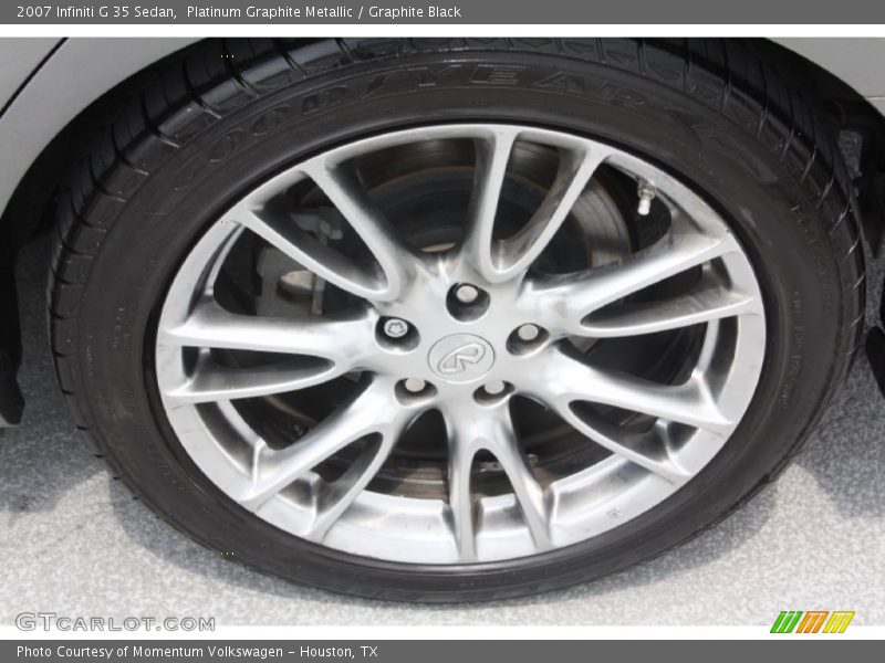 Platinum Graphite Metallic / Graphite Black 2007 Infiniti G 35 Sedan