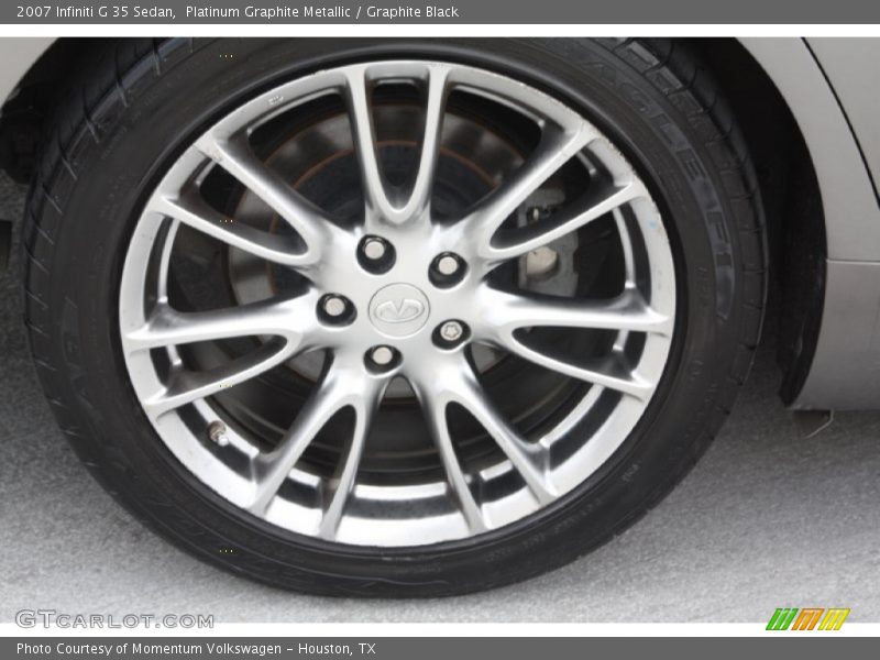 Platinum Graphite Metallic / Graphite Black 2007 Infiniti G 35 Sedan