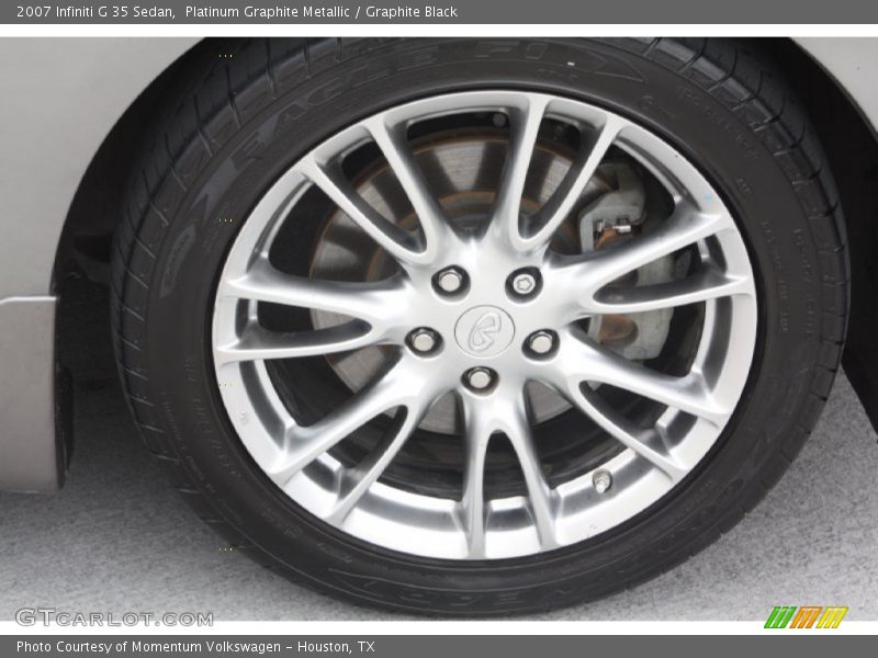 Platinum Graphite Metallic / Graphite Black 2007 Infiniti G 35 Sedan