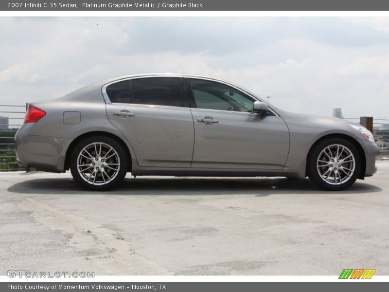 Platinum Graphite Metallic / Graphite Black 2007 Infiniti G 35 Sedan