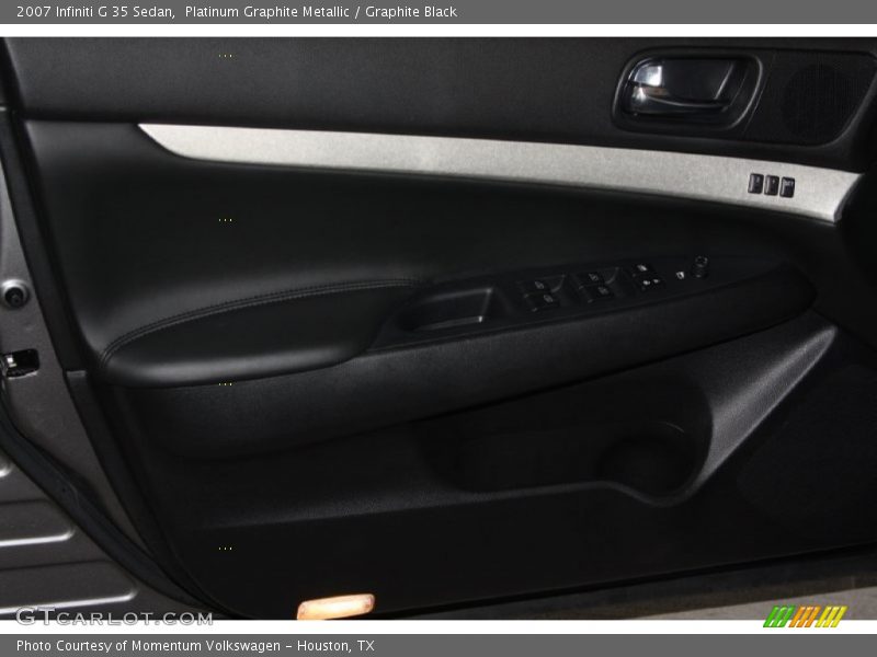 Platinum Graphite Metallic / Graphite Black 2007 Infiniti G 35 Sedan