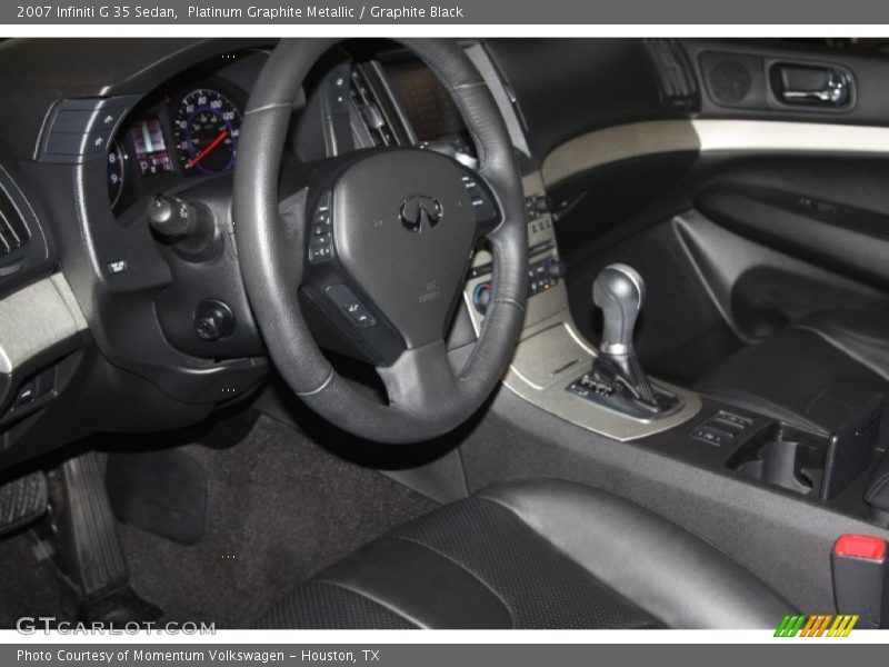 Platinum Graphite Metallic / Graphite Black 2007 Infiniti G 35 Sedan