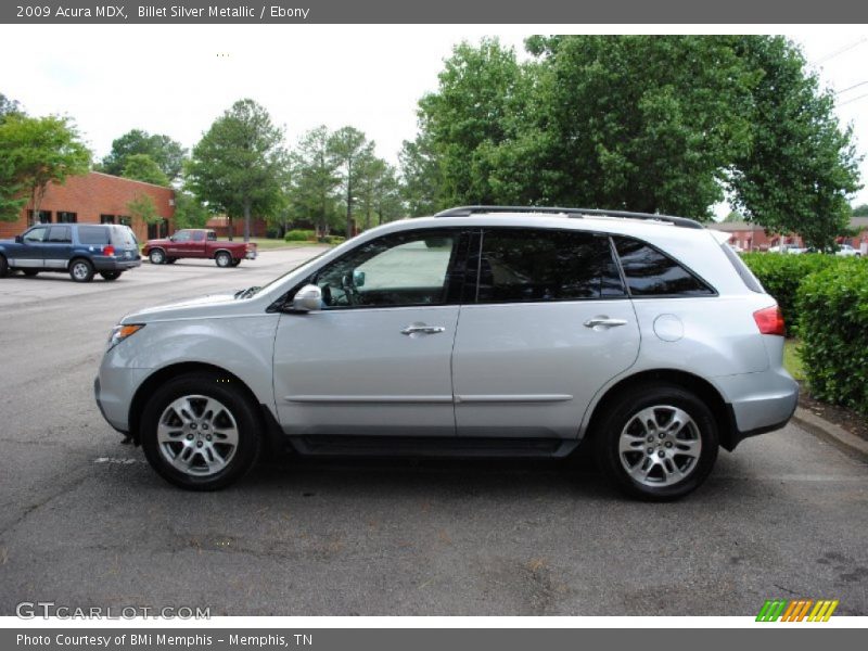 Billet Silver Metallic / Ebony 2009 Acura MDX