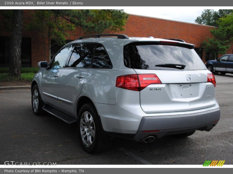 Billet Silver Metallic / Ebony 2009 Acura MDX