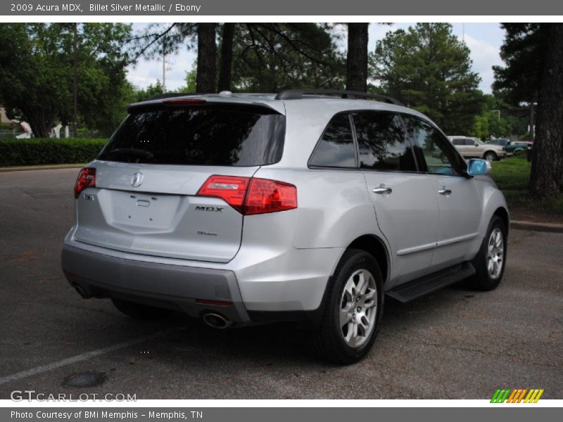 Billet Silver Metallic / Ebony 2009 Acura MDX