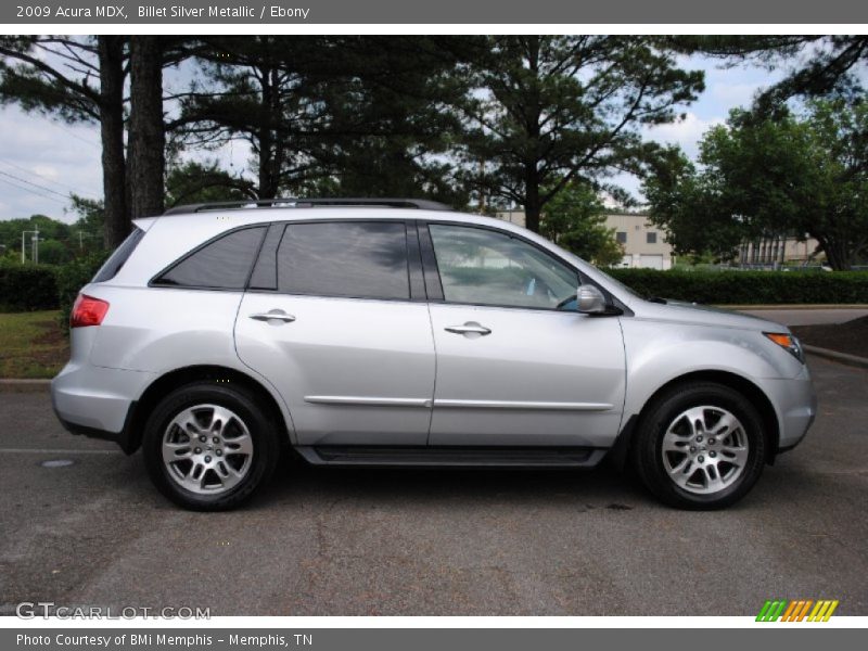 Billet Silver Metallic / Ebony 2009 Acura MDX