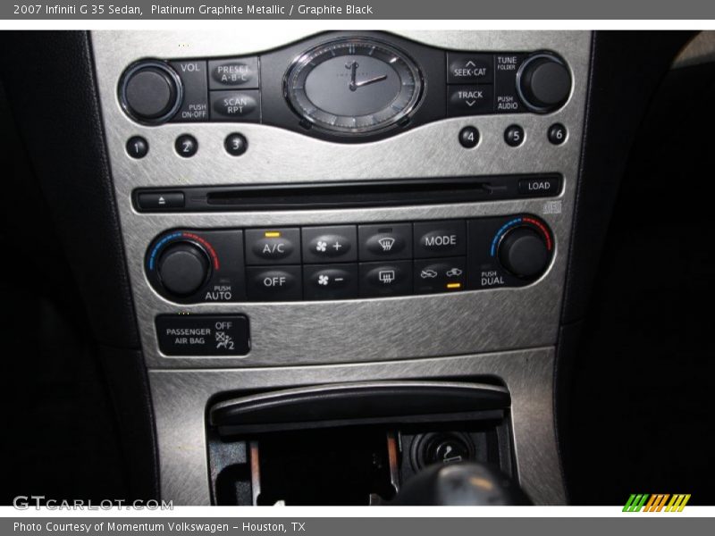Platinum Graphite Metallic / Graphite Black 2007 Infiniti G 35 Sedan