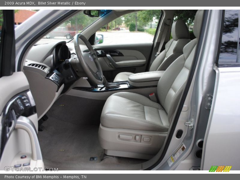 Billet Silver Metallic / Ebony 2009 Acura MDX