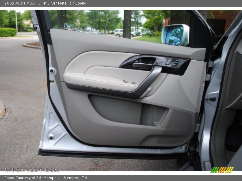 Billet Silver Metallic / Ebony 2009 Acura MDX