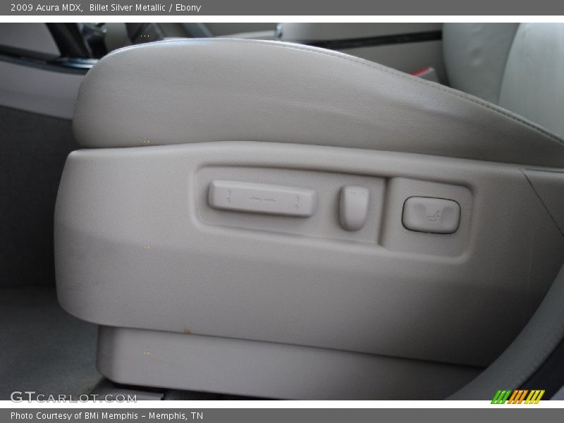 Billet Silver Metallic / Ebony 2009 Acura MDX