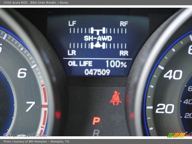 Billet Silver Metallic / Ebony 2009 Acura MDX