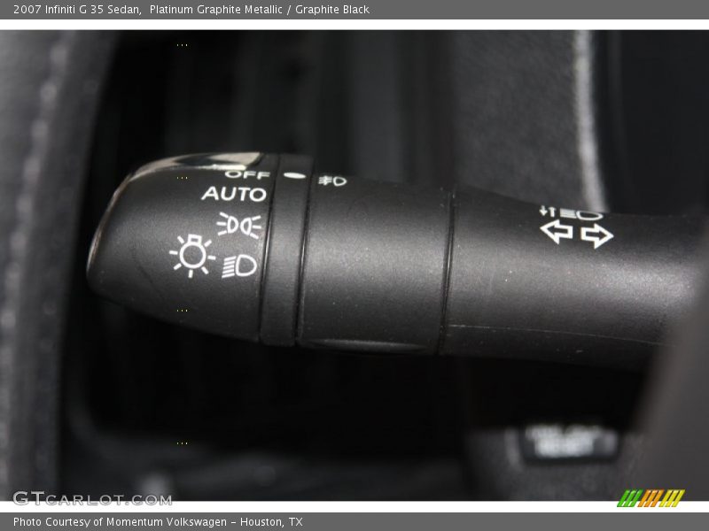 Platinum Graphite Metallic / Graphite Black 2007 Infiniti G 35 Sedan