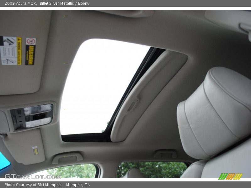 Billet Silver Metallic / Ebony 2009 Acura MDX
