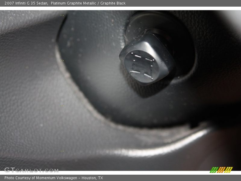 Platinum Graphite Metallic / Graphite Black 2007 Infiniti G 35 Sedan