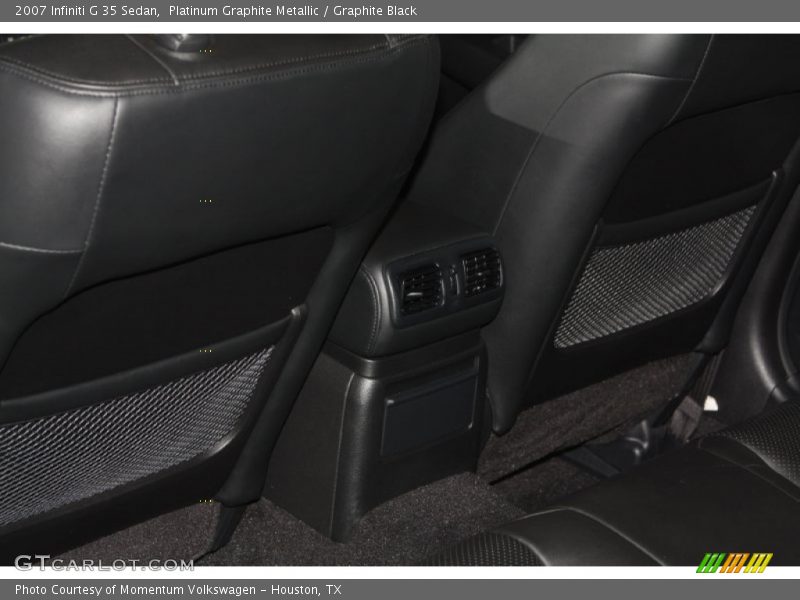 Platinum Graphite Metallic / Graphite Black 2007 Infiniti G 35 Sedan