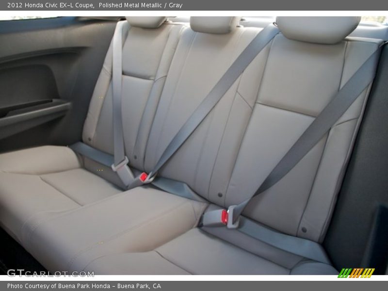 Polished Metal Metallic / Gray 2012 Honda Civic EX-L Coupe