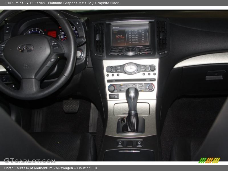 Platinum Graphite Metallic / Graphite Black 2007 Infiniti G 35 Sedan