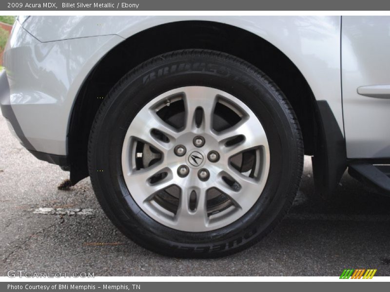 Billet Silver Metallic / Ebony 2009 Acura MDX