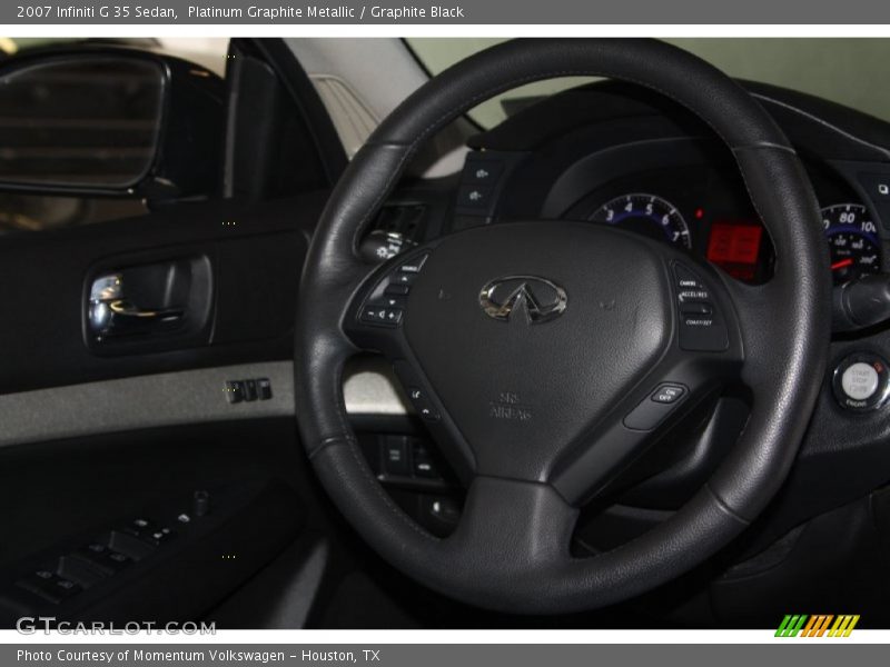 Platinum Graphite Metallic / Graphite Black 2007 Infiniti G 35 Sedan