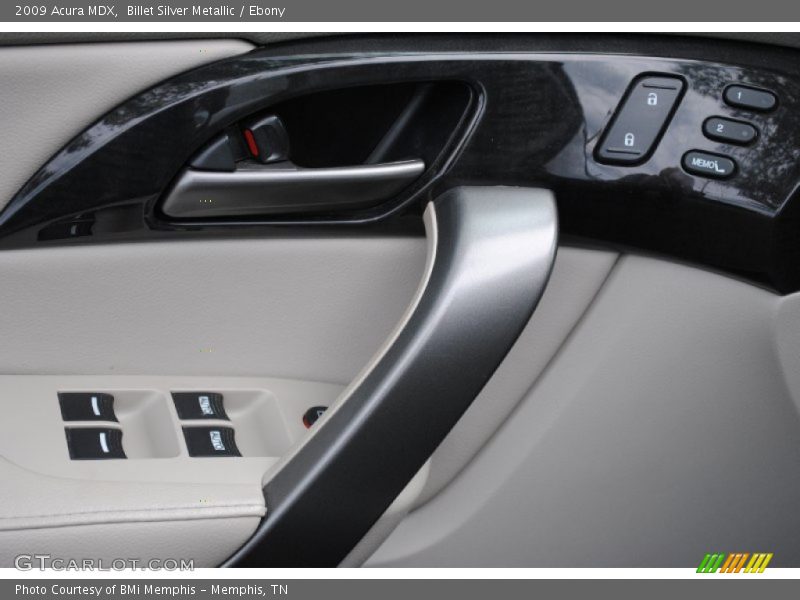 Billet Silver Metallic / Ebony 2009 Acura MDX