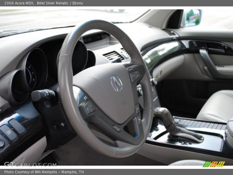 Billet Silver Metallic / Ebony 2009 Acura MDX