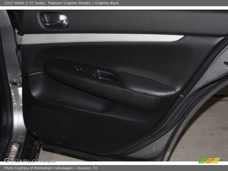 Platinum Graphite Metallic / Graphite Black 2007 Infiniti G 35 Sedan