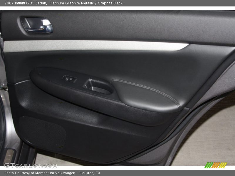 Platinum Graphite Metallic / Graphite Black 2007 Infiniti G 35 Sedan