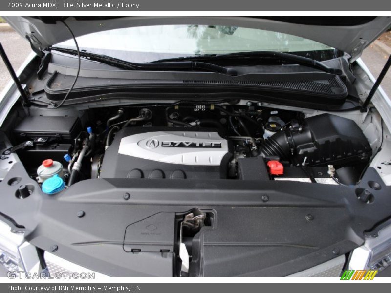 Billet Silver Metallic / Ebony 2009 Acura MDX
